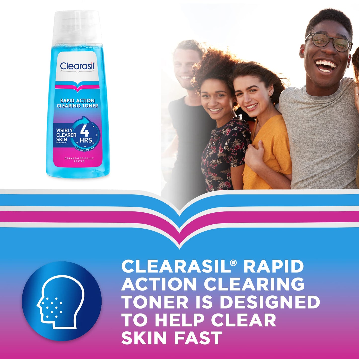 Clearasil Ultra Rapid Action Deep Pore Treatment Toner, 200ml