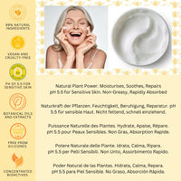 BEES of BRITAIN - 99% Natural Rich Day Cream - Honey, Lavender. Soothe, Nourish, Hydrate Dry Skin. pH 5.5, Sensitive Skin. We Donate 5% of our Profit to Save Bees + Pollinators.100g