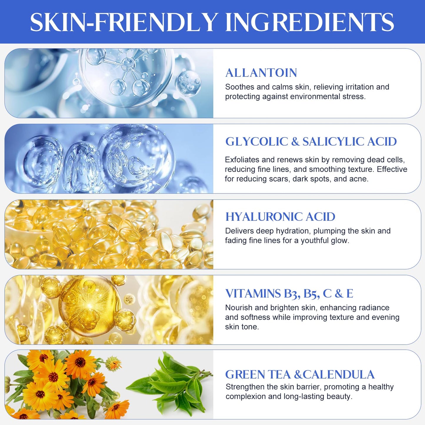 Generic Glycolic Acid Facial Pads 60 Count - 10% Glycolic Acid+2% Salicylic Acid for Gentle Exfoliation, Refined Pores. Allantoin + Vitamins C & E for Deep Nourishment, Radiant Skin Renewal.