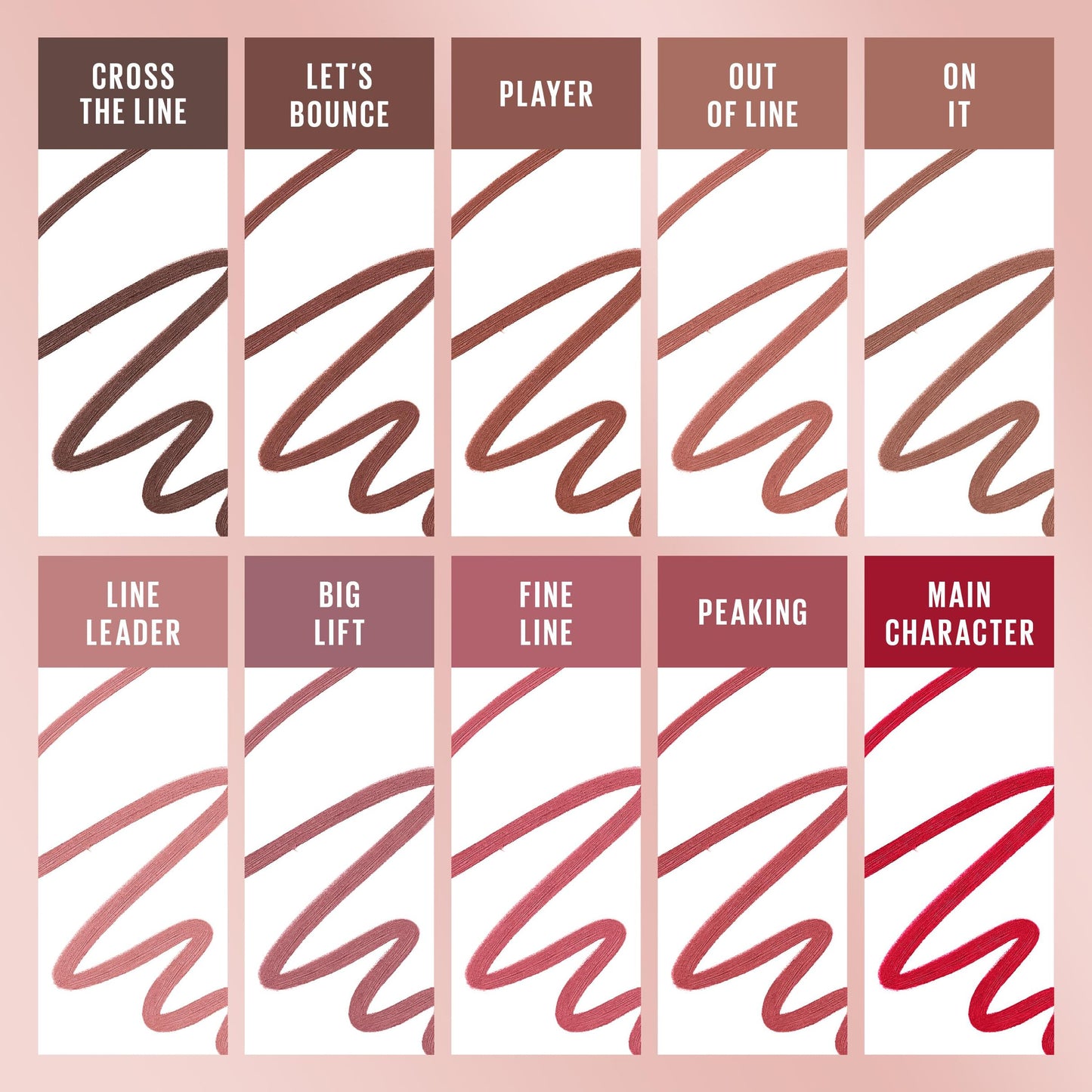 Maybelline New York Lifter Liner Lip Liner, Long-Lasting Creamy Colour, Smooth Application and Comfortable Feel, With Hyaluronic Acid and Jojoba Oil, Available in 10 Shades, Shade: On It