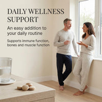 Sky Premium Life Vitamin D3 2200 IU (55µg) with Vitamin K2 MK7 (45µg) – Immune System, Bones, Teeth & Muscle Support – 1-A-Day Easy Swallow Tablets – 120 Tablets (4 Month Supply) – Halal & GMP Quality