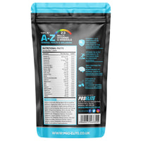 Multivitamins & Minerals - 120 Vegan Tablets - One a Day 100% RDA - 23 Essential Vitamins & Minerals in A-Z Multivitamin Tablet - Made in The UK by PROELITE