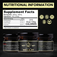 CALYSTOCO TM Shilajit Resin – 30g Pure Himalayan Shilajit with Fulvic Acid, Humic Acid, Magnesium, Calcium & Potassium – Natural Energy, Detox & Vitality Booster