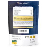 Horbäach Ashwagandha KSM-66 and Lion's Mane 2500mg Capsules | KSM-66 Ashwagandha Root Extract & Lion's Mane Mushroom Extract, Enhanced with Black Pepper | 120 Vegan Capsules | by Horbaach