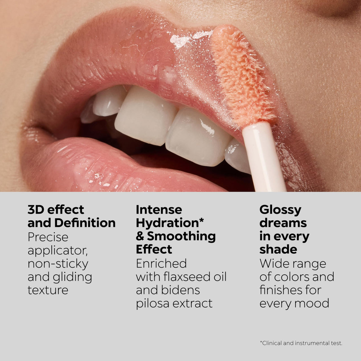 Kiko Milano KIKO Milano 3D Hydra Lipgloss 17 | Softening 3D Look Lip Gloss for Hydrating & Plumping Lips | Liquid Formula with Wand Applicator for Smooth, Glossy Shine & Comfortable Wear | Pearly Mauve