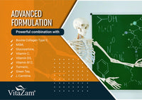 VitaZam Glucosamine and Chondroitin High Strength Platinum Joint Flex 500 ml Liquid MSM, Chondroitin Sulphates with Strong Osteoarthritis Formulation for Bones and Joint Health, Berry Flavour