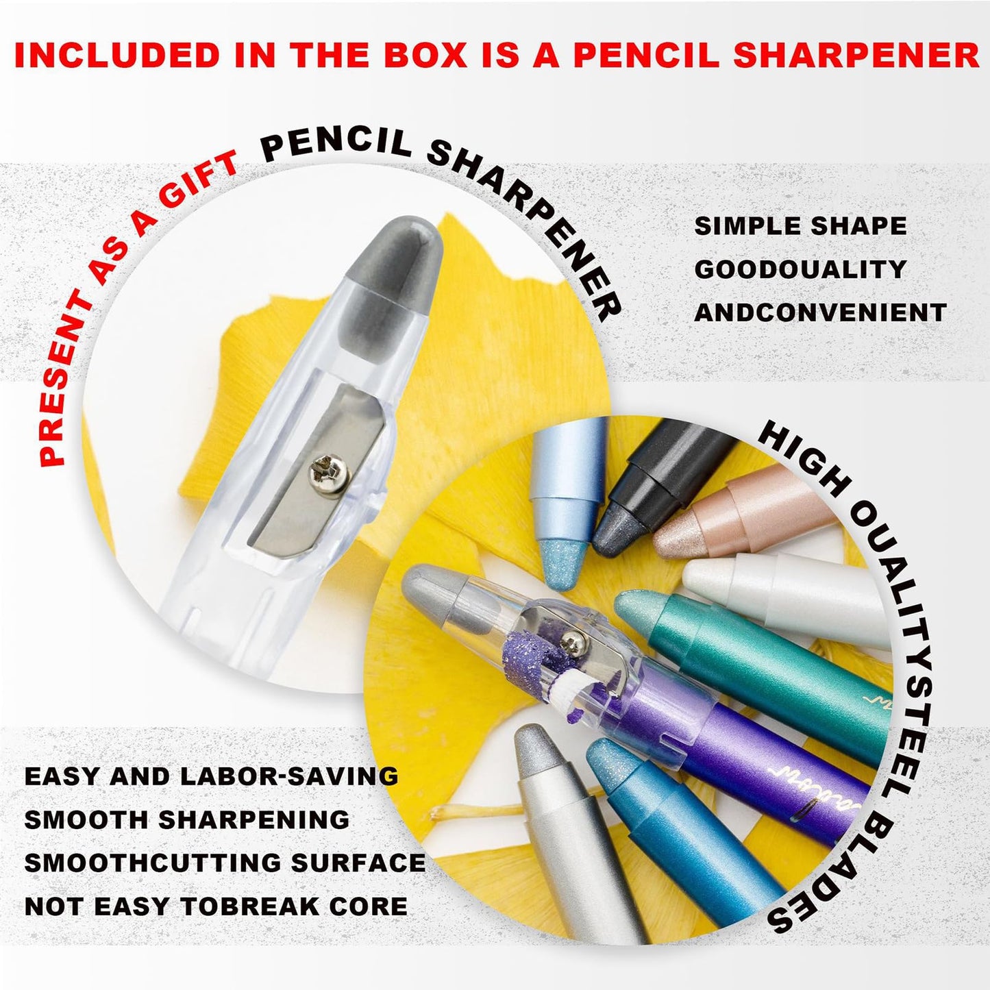 SHEBEEDO Purple Eyeshadow,Cream Eyeshadow Stick Glitter Pen With Sharpener,Metallic Eyeshadow Stick Comfortable Formula,Shimmer Eye Shadows Blendable Longwear Glitter Highly Pigmented Eyeshadow Woman Make up