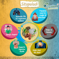 Aushadh DivyaHerb Sitopaladi Powder 100grm, Natural, (Pack of 1)