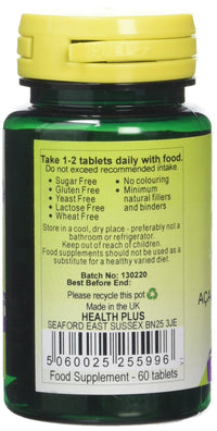 Health Plus Acai Berry Extract Weight Management And Antioxidant Plant Supplement - 60 Tablets
