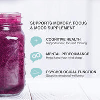 Neura Natural Cognitive Fuels Neura Clarity+ Lion’s Mane Nootropic Drink – Brain Focus & Mental Clarity – Green Apple Flavour – 20 Sachets