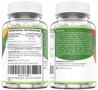 D Mannose 120 Capsules, 1000 mg per Dose, Promotes Urinary Tract Health, Natural Vegan UTI Defence by NUVIMI®