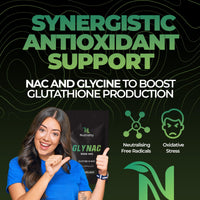Nutrality Glynac Supplement 1000mg | Vegetarian | 120 Capsules