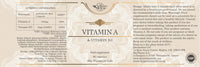 Sky Premium Life Vitamin A - 60 Vitamin A Capsules with Vitamin D3 to Maintain Immune System and Vision - 2 Months Supply