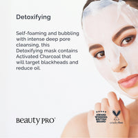 BeautyPro BEAUTYPRO THE GLOW EDIT Spa at Home with 2 Face Masks & 1 Under Eye Mask | Packed Full of Natural Ingredients | Pamper Hampers for Women | Skin Care Sets & Kits |