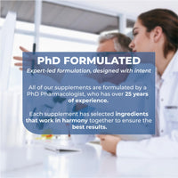 NobleNature Magnesium Glycinate 5-in-1 Complex Formulated by PhD Expert High Strength 1900mg Supplements as Bisglycinate, Malate, Citrate, Oxide & Vitamin B6-90 GMO Free Capsules, 384mg Elemental, UK Made (90)