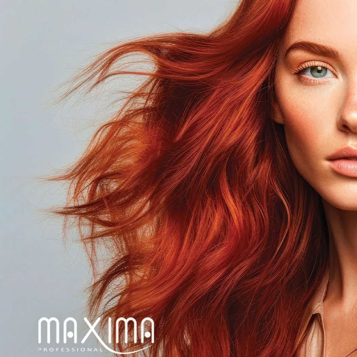 Maxima Professional Hair Color Cream 100ml – Intense Long-Lasting Color, 100% Grey Coverage, Enriched Formula – Salon Results at Home (Copper-(Pure & MixTones))