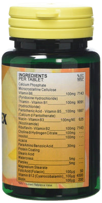 Health Plus B100 Complex Vitamin B Supplement - 30 Tablets