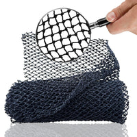 Holou African Net Sponge Authentic – Real Exfoliating Net Sponge with Knots for a Deep Clean – Body Wash Cloth for Smooth Skin, Back Scrubbing, Daily Shower Routine & Traditional Bathing