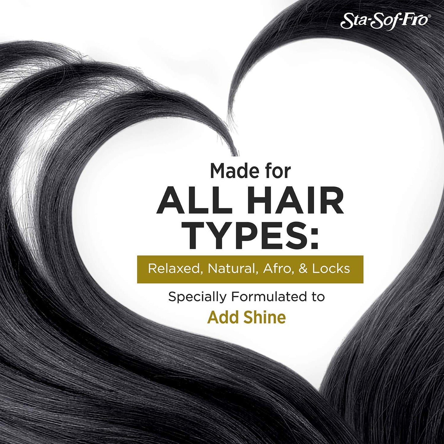 Sta-Sof-Fro Sta Sof Fro Permanent Hair Color Cream, Shiny Black - Pack of 3
