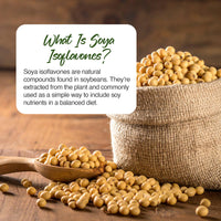Zipvit SOYA Isoflavones 3,000mg, High Strength SOYA Bean Extract 40mg Isoflavones, 120 Vegan Capsules, 4 Months Supply