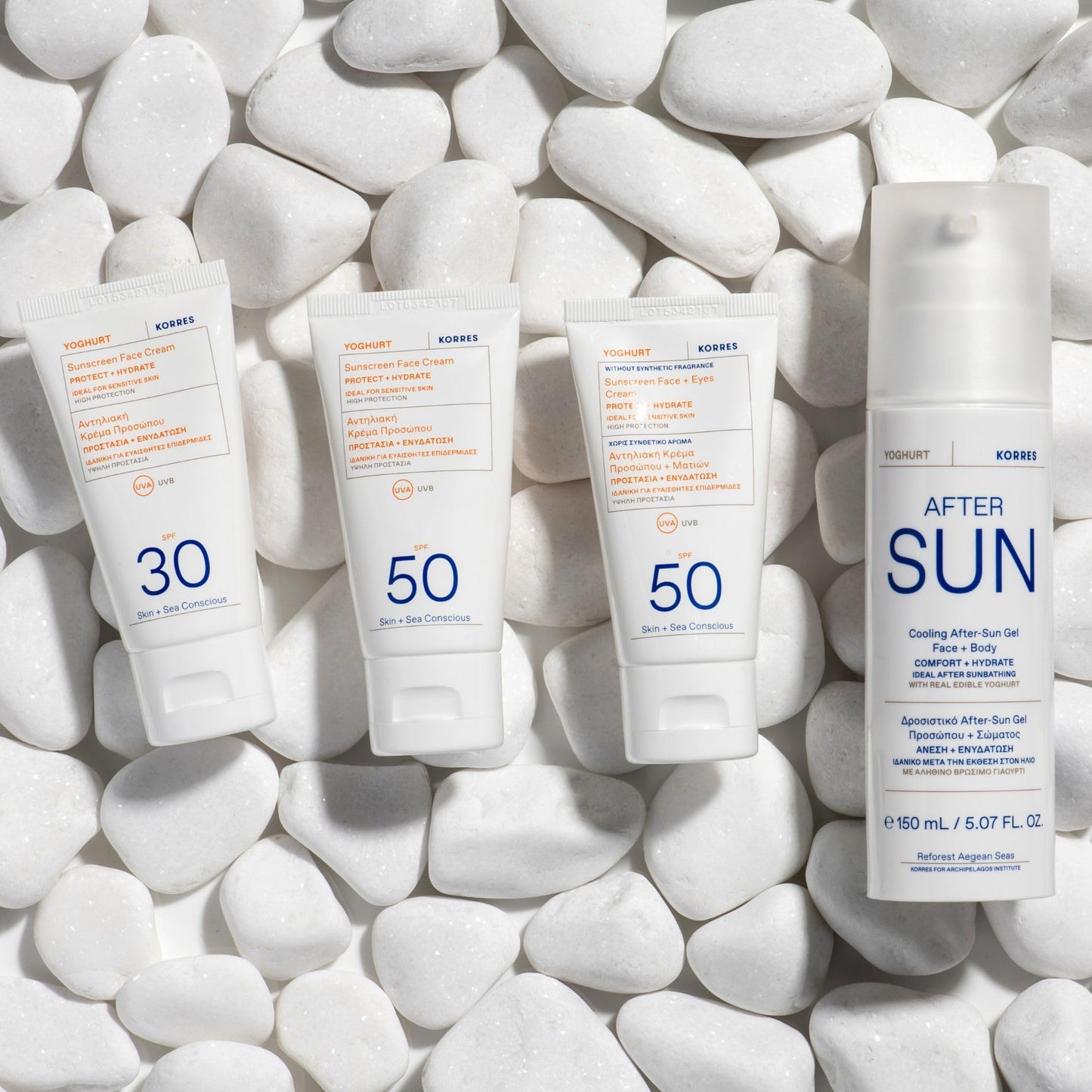 Korres KORRES YOGHURT Sun Cream SPF50 Fast Absorbing Long Lasting Moisturising Water Resistant 50ml