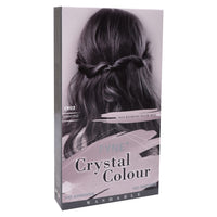 FYNE Crystal Colour - Semi Permanent Hair Colour (Grey (Dark) - Diamond) | Semi Permanent hair dye | Nice and Easy hair dye for Women | Built-in conditioner formula, healthier shiny hair