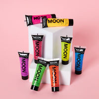 Moon Glow - Neon UV Glitter Face & Body Gel - 12ml Hot Pink – Glitter Face Paint