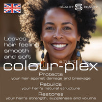 Espresso Dark Brown Hair Dye Permanent with Plex Hair Care, 100% Grey Hair Coverage Hair dye kit, Warm Brown Permanent Hair Colour for women and men, Cruelty-Free, Vegan Hair Dye by Smart Beauty