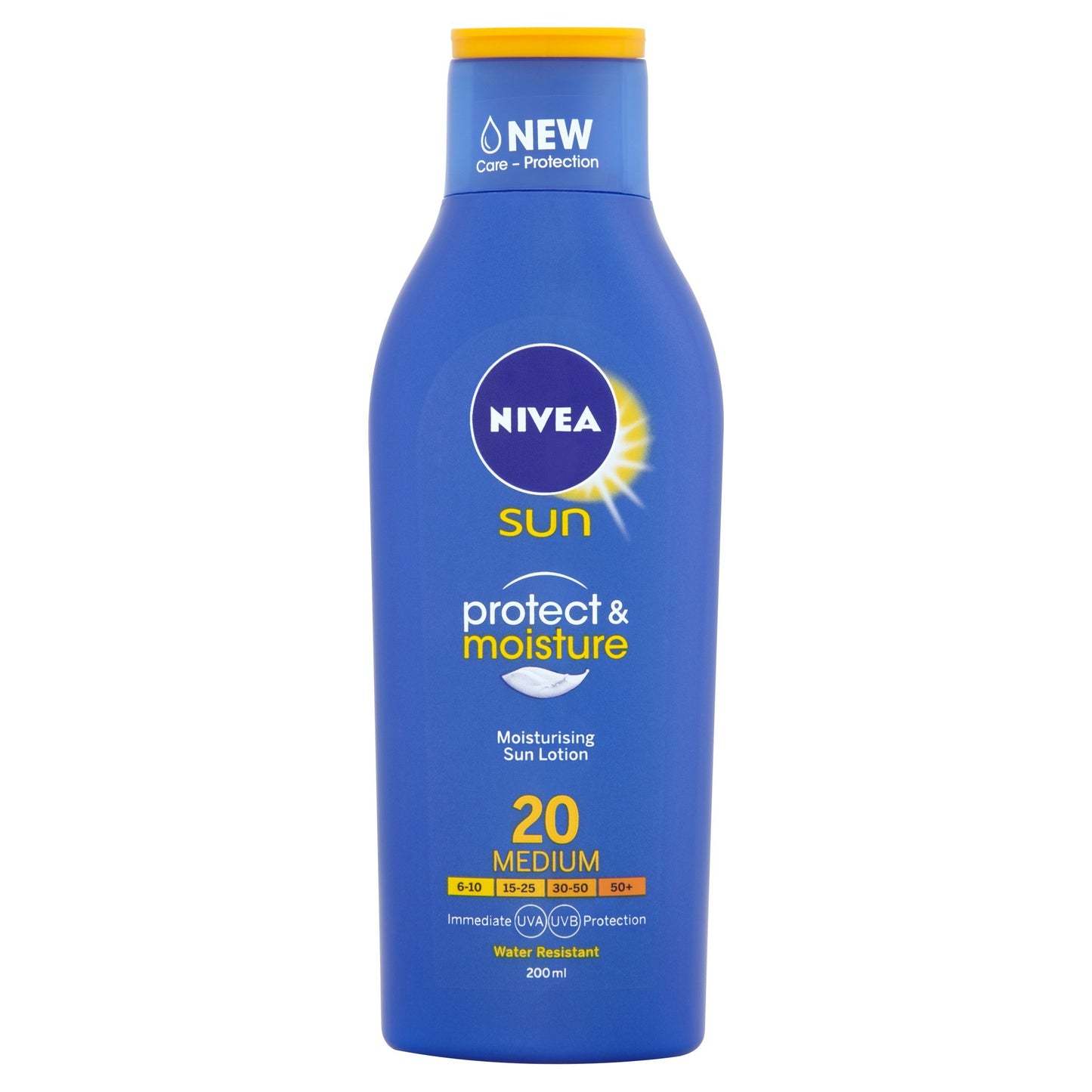 NIVEA Nivea Sun Protect and Moisture Moisturising 20 Medium Sun Lotion, 200 ml
