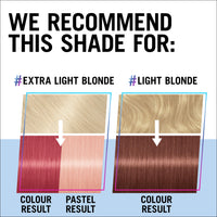 Schwarzkopf LIVE Ultra Brights or Pastels Dusty Rose 025 Shade, Semi-Permanent Rose Hair Dye, FINAL FANTASY™ XIV Online x Live, Vibrant Hair Dye Kit Lasts Up to 15 Washes