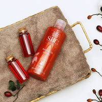 SBC Skincare Rosehip Oil Body Wash 300ml, Anti-Ageing Bath and Shower Body Wash with Rosehip Oil and Vitamins A, C and E, Delicate Scent