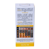 SKINLAB- Sunscreen - SPF50 - UVA/UVB - Transparent - Water Resistant - Nanotechnology - Normal + Dry skin