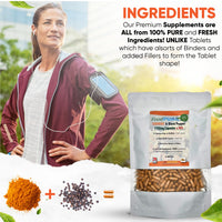 FoodPURA Turmeric with Black Pepper Capsules High Strength 1700mg HACCP Certified, Manufactured in The UK by FoodPURA 1 Pack of 365 Capsules … …