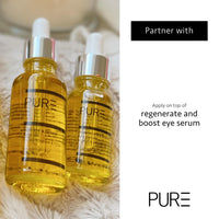 Hydrate & Renew Face Oil from PURE Spa & Beauty 30ml - Vegan Skin Moisturiser with Rose, Geranium, Orange, Frankincense, Vitamin E and Omega 6 & 9