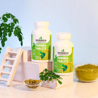 Moringa Mantra Moringa Leaf Powder Tablets 240 nos from Organic Farming, 500 mg Per Tablet