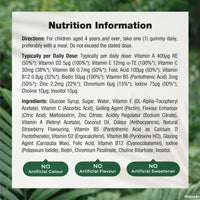 Kids Multivitamin Gummies | 14 Key Nutrients | One-a-Day Formula | Natural Strawberry Flavour | 60 Vegan Gummies | Nature's Truth