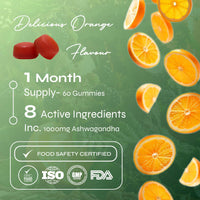 Known Mood Support Gummies – 2 Month Supply – Orange Flavour