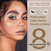 LUCKY CAT 2025 Lash Lift Kit - Professional Eyebrow Lamination Kit Lash Perm Beginner Set with High Adhesion Glue and Long-Lasting Curling, Gentle Formula for Sensitive Eyes