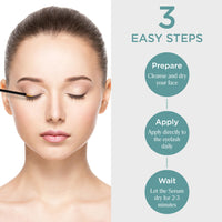 Trinsic Natural Lash Serum - Rapid Growth with Multi-Peptide, Biotin & Hyaluronic Acid - Enhancing & Conditioning Eyelash Serum for Thicker, Longer & Healthier Lashes - Gentle & Safe Advanced Formula