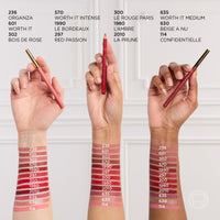 L'Oreal Paris Color Riche Lip Liner with Couture Precision to Define Lip Curves and Prevent Feathering, Creamy Formula for a Seamless Blend with Matching Satin Lipsticks, 300 Le Rouge Paris