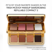 Trish McEvoy Glaze Eye Shadow Refill, Soft Peach, 0.04 OZ / 1.4 G