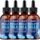 Veenuule Pure Shilajit Liquid Drops, High Potency Himalayan Shilajit Drops, Enriched with 60% Fulvic Acid and 85+ Trace Minerals, 5X Faster Absorption, Alternative to Resin and Capsules, 60ml (Pack of 4)