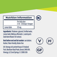 Vimergy Lemon Balm, 240 Servings – Lemon Balm Extract – Glycerin-Based Liquid Supplement – Vegan Supplement – Formulated Without Sugar or Binders – Non-GMO & Gluten-Free (240 ml)