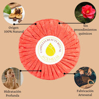 Acemelia Camellia Beauty Ritual Pack | Japanese SAHO Ritual with Camellia Oil Products | Facial Beauty Kit | Luxury Cosmetics Pack | Complete Facial Routine | Original Gifts for Women