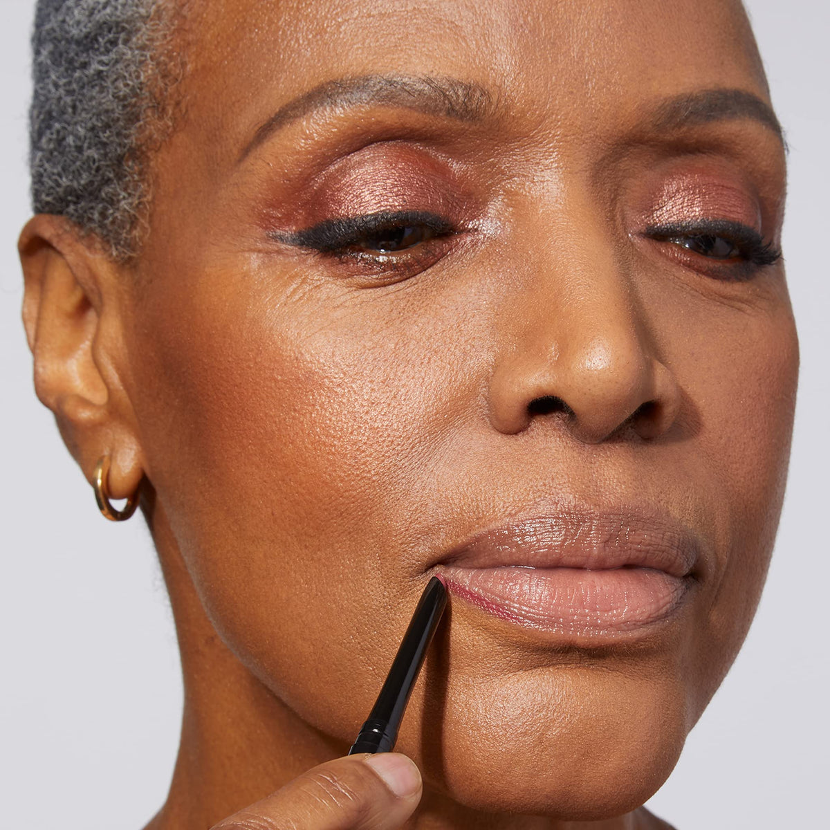 Laura Geller Beauty LAURA GELLER NEW YORK Modern Classic Lip Liner, Luxurious Creamy Long Lasting Lip Liner, Prevents Feathering and Fading, Major Mauve