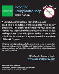 INCOGNITO Incognito Less Mosquito Luxury Loofah and Soap