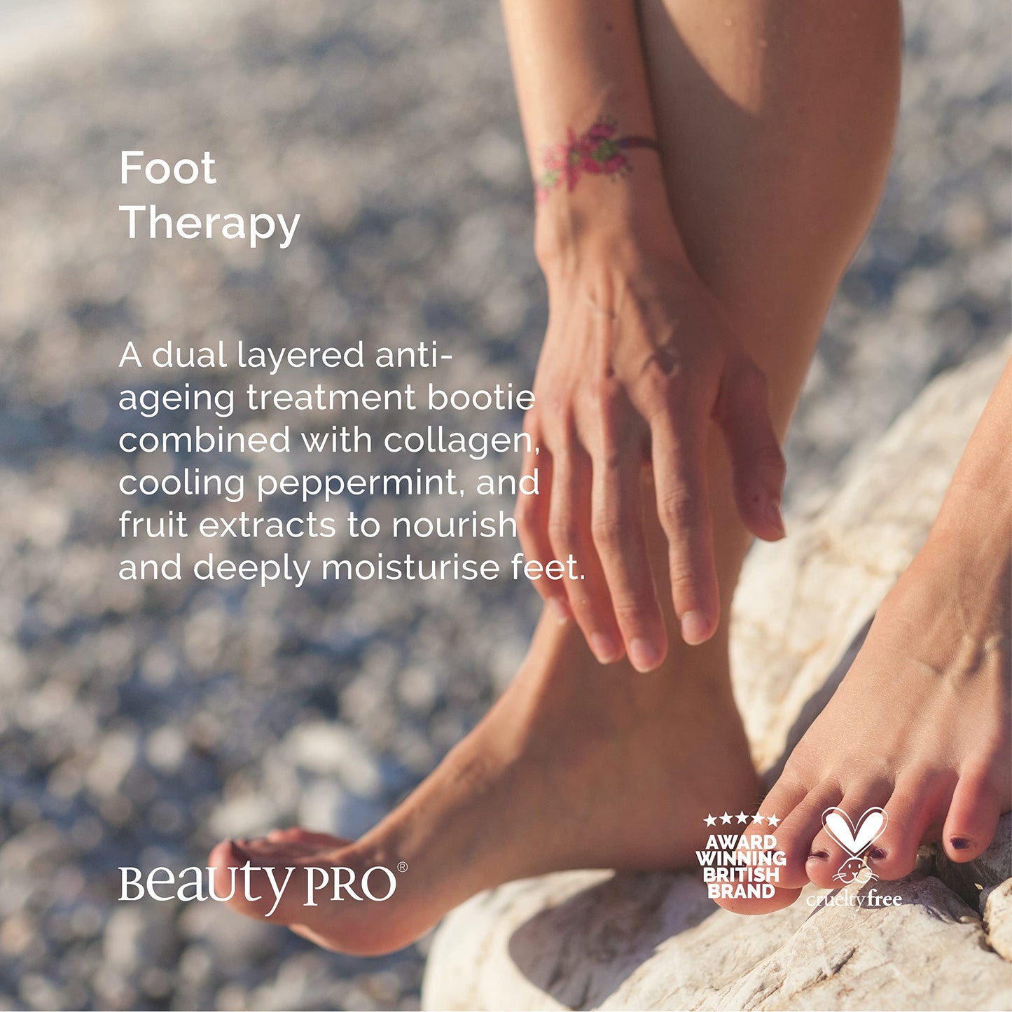 BEAUTYPRO HAND & FOOT RENEWAL SPA at Home with 2 Foot Masks & 1 Hand Mask | Packed Full of Natural Ingredients | Relaxation Gifts For Women | Skin Care & Face Care | Beauty Sets