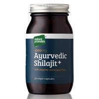 Ayurvedic Shilajit (1000mg) and Organic Ashwagandha, 90 High Strength Caps - Fulvic Acid, Mineral Rich Supplement for Stress and Energy. Vegan & GMO-Free. UK Made