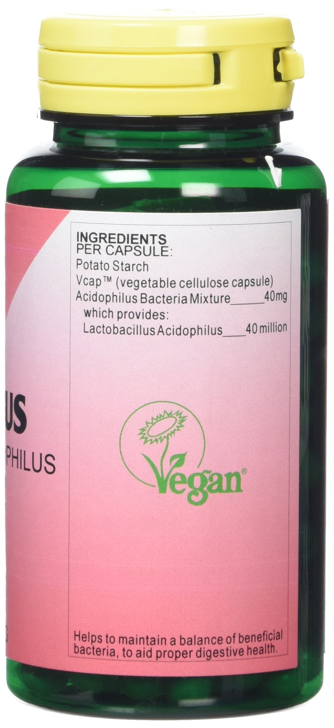 Health Plus Acidophilus Probiotic Digestive Health Supplement - 90 Capsules