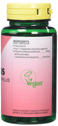 Health Plus Acidophilus Probiotic Digestive Health Supplement - 90 Capsules
